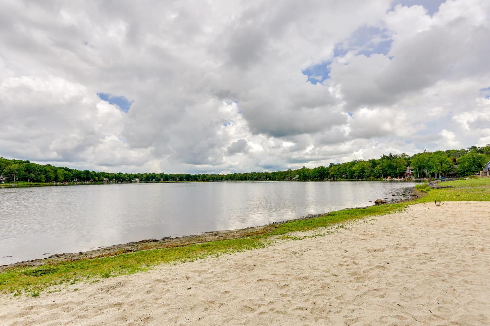 הוילה Serene Pocono Escape 4 Mi To Tobyhanna State Park מראה חיצוני תמונה